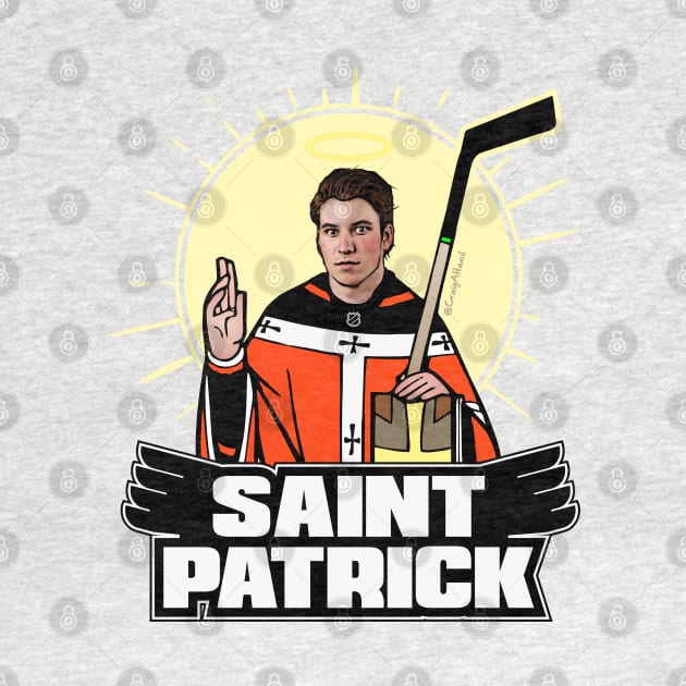 Philadelphia Flyers Saint Nolan Patrick by CraigAhamil